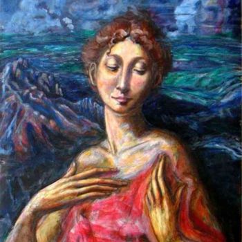 Painting titled "Woman" by Jason Stillman, Original Artwork