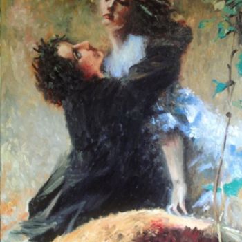 Painting titled "L'edera" by Jason, Original Artwork