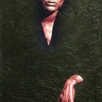 Painting titled "Omaggio a Anna Magn…" by Jason, Original Artwork, Oil