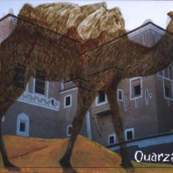 Peinture intitulée "maroc 21" par Sandrine Javary, Œuvre d'art originale