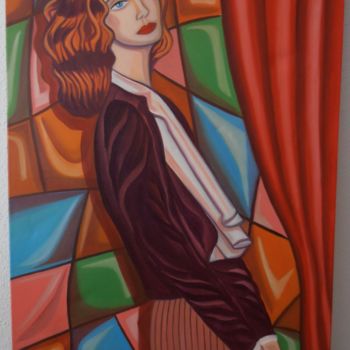 Pintura titulada "HANNA" por Javier Benitez Toyos, Obra de arte original, Oleo