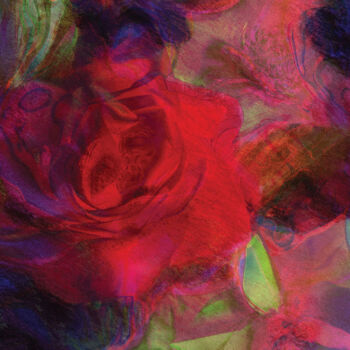 Arts numériques intitulée "Floral 2/XL large o…" par Javier Diaz, Œuvre d'art originale, Photographie manipulée