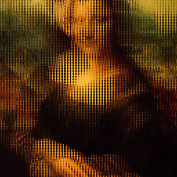 Digitale Kunst mit dem Titel "Visión alterada 3/X…" von Javier Diaz, Original-Kunstwerk, Digitaldruck
