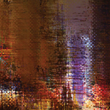 Цифровое искусство под названием "Ciudades abstractas…" - Javier Diaz, Подлинное произведение искусства, Манипулированная фо…