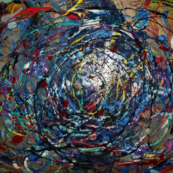 Peinture intitulée "Color Catastrophe" par Javier Hernandez, Œuvre d'art originale, Acrylique