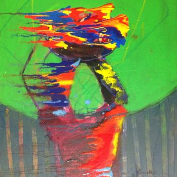 Malerei mit dem Titel "Marchanta. Serie" von Javier Rosa, Original-Kunstwerk, Öl