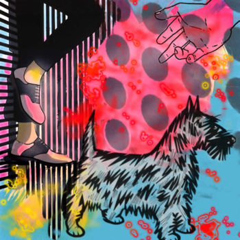 제목이 "Scottish Terrier A…"인 그림 Jb Studio로, 원작, 연필