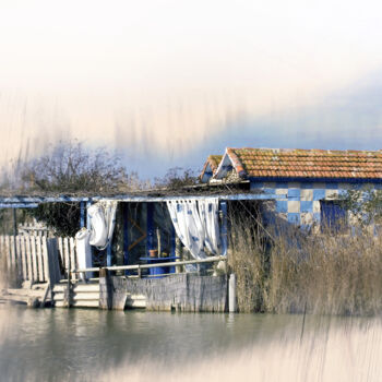 Photographie intitulée "La cabane "Lustucru"" par Jc Allègre, Œuvre d'art originale, Photographie numérique