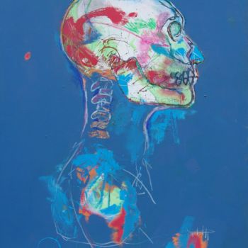 Peinture intitulée "Radiographie d'un c…" par Jean Christophe Le Du, Œuvre d'art originale, Acrylique