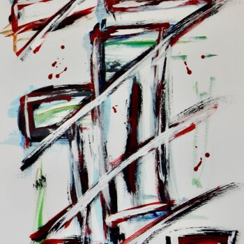 Painting titled "Human Symphony VIII…" by Jc Nicolai / Ialokinne, Original Artwork, Watercolor