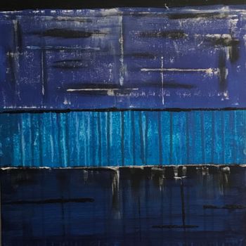 Schilderij getiteld "Deepwater-3" door Jc7, Origineel Kunstwerk, Acryl