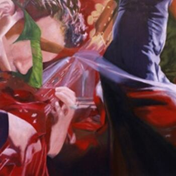 Pintura titulada "Fiesta" por Jcblay, Obra de arte original, Oleo
