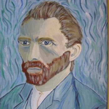 "Van Gogh  d'après…" başlıklı Tablo Jean-Claude Chatain tarafından, Orijinal sanat