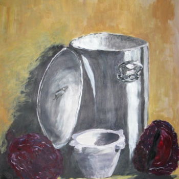 Painting titled "pot-au-choux.jpg" by Jean Charles Coffin, Original Artwork, Acrylic