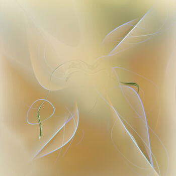 Digital Arts titled "serpent, tendrils,…" by John Chan, Original Artwork, 2D Digital Work