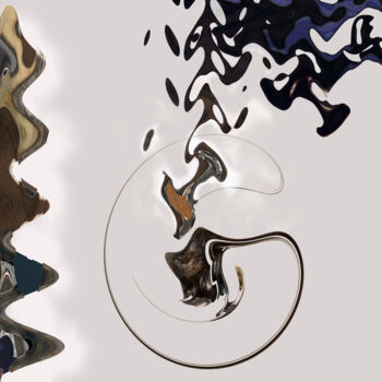 Digitale Kunst mit dem Titel "metamorphosis 00 01" von John Chan, Original-Kunstwerk, 2D digitale Arbeit