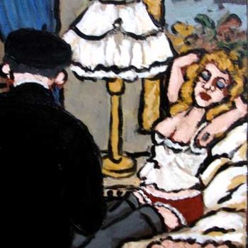 Painting titled "L'envie" by Jean-Claude Maas, Original Artwork