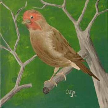 Painting titled "Canari" by Jacques Copp, Original Artwork
