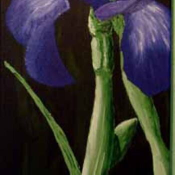 Painting titled "Iris" by Jacques Copp, Original Artwork