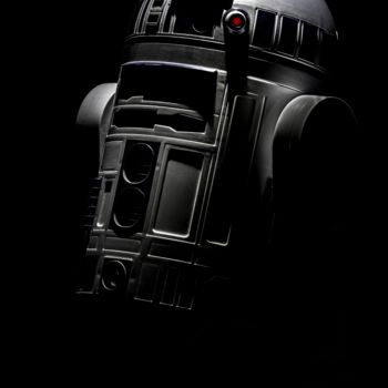 Photography titled "R2" by Jean Charles Ouvrard, Original Artwork, Digital Photography Mounted on Aluminium