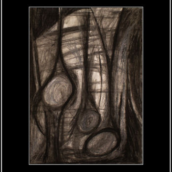 图画 标题为“Uma Dança de TURINA” 由Sarmento, 原创艺术品, 木炭