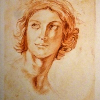 Dessin intitulée "Francesco Furini (1…" par Jean Dufour, Œuvre d'art originale, Crayon