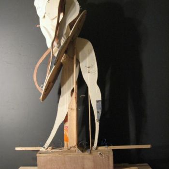 Sculptuur getiteld "Nkisi 02" door Johan De Kramer, Origineel Kunstwerk