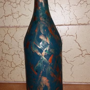 Artesanato intitulada "Bottiglia Verde 3" por Jessica Virzì, Obras de arte originais