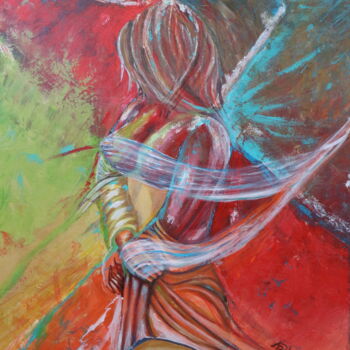 Peinture intitulée "couleur et liberté" par Jean Bernard Blaise, Œuvre d'art originale, Acrylique