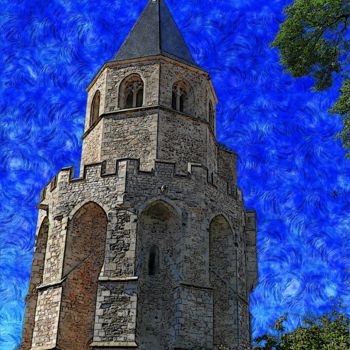 Photography titled "Sorèze - Tour Saint…" by Imagelys Photographie, Original Artwork, Digital Photography