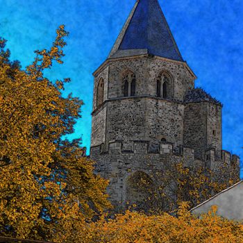 Fotografie mit dem Titel "Sorèze - Tour Saint…" von Imagelys Photographie, Original-Kunstwerk, Digitale Fotografie