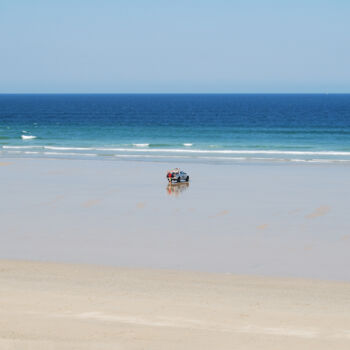 Photographie intitulée "Fristral Beach / Ne…" par Jean-Charles Hecquet, Œuvre d'art originale, Photographie numérique