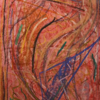 Malerei mit dem Titel "260 / La Salsa des…" von Jean-Christophe Hilaire, Original-Kunstwerk, Pastell