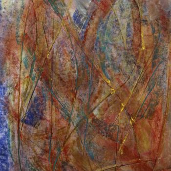 Pintura titulada "264 / Passions et e…" por Jean-Christophe Hilaire, Obra de arte original, Pastel