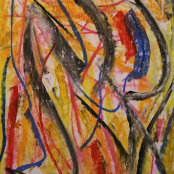 Pittura intitolato "273 / Couleurs de d…" da Jean-Christophe Hilaire, Opera d'arte originale, Pastello