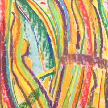 Peinture intitulée "Récoltes d'Automne…" par Jean-Christophe Hilaire, Œuvre d'art originale, Pastel