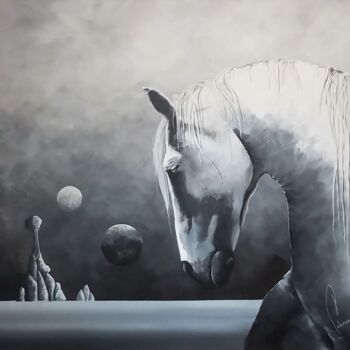 Ζωγραφική με τίτλο "Apocalypto" από Jean-Christophe Labrue, Αυθεντικά έργα τέχνης, Ακρυλικό