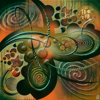 Digital Arts titled "composition 101" by Jean-Christophe Latger, Original Artwork