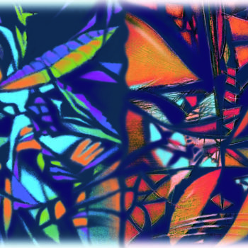 Digital Arts titled "composition 121" by Jean-Christophe Latger, Original Artwork