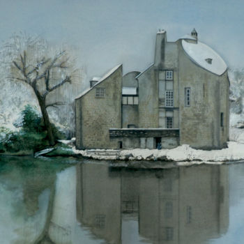 Painting titled "Et maintenant le pr…" by Jean-Christophe Latger, Original Artwork