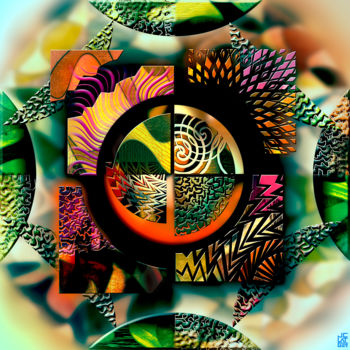 Digital Arts titled "composition 176" by Jean-Christophe Latger, Original Artwork