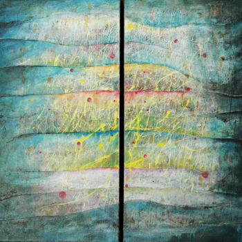 제목이 "T194 Ibrahim Maalou…"인 미술작품 Jean-Claude Bertrand로, 원작, 아크릴 나무 들것 프레임에 장착됨