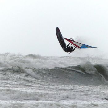 Fotografie getiteld "Le haut de la vague" door Slydes, Origineel Kunstwerk, Digitale fotografie