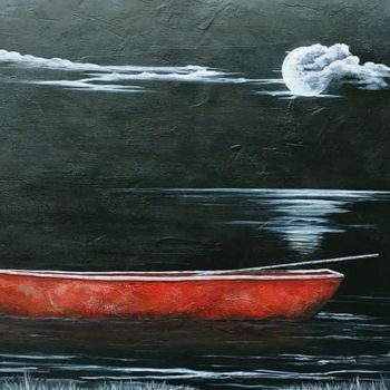 Pintura titulada "Moment Zen" por Jean-Claude Latour, Obra de arte original, Acrílico