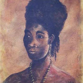Painting titled "Sénégal" by Jean-Claude Latour, Original Artwork, Acrylic