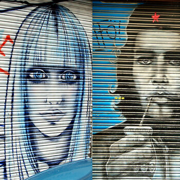 Фотография под названием "Graffitis 4" - Jean-Claude Mathier, Подлинное произведение искусства, Цифровая фотография