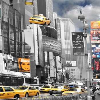 Photography titled "Times square" by Jean-Claude Mathier, Original Artwork, Digital Photography
