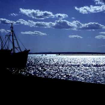 Fotografia intitolato "Bateau ivre" da Jean-Claude Mathier, Opera d'arte originale, fotografia a pellicola