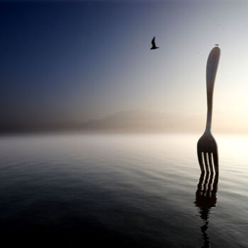 Фотография под названием "Lac Léman 1" - Jean-Claude Mathier, Подлинное произведение искусства, Цифровая фотография