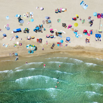 Photography titled "Vamos à la playa" by Jean-Claude Mathier, Original Artwork, Digital Photography